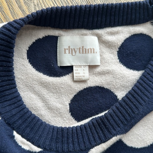 Rhythm. polka dot sweater - Picture 3 of 4